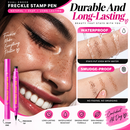 Waterproof Dual-Ended Freckle Stamp Pen