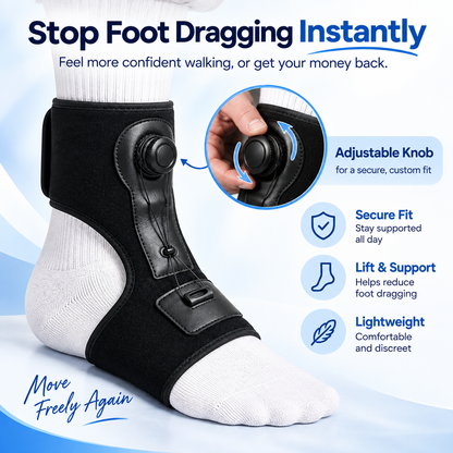 Adjustable AFO Foot Drop Support Brace